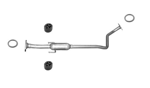 Mittelschalldämpfer für NISSAN MICRA IV 1.2 80 98 PS Auspuff