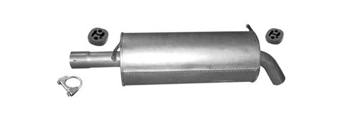 Endschalldämpfer für VW AMAROK 2.0 TDi BiTDi Ab 2010 Auspuff