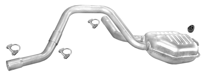 Endschalldämpfer für FORD MONDEO I II 2.5 i 24V 170 PS LINKER Auspuff