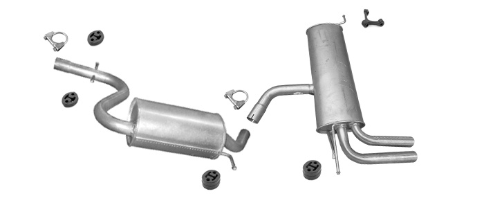 Auspuff für SEAT LEON (1P1) / SEAT ALTEA 1.4 TSI Auspuff