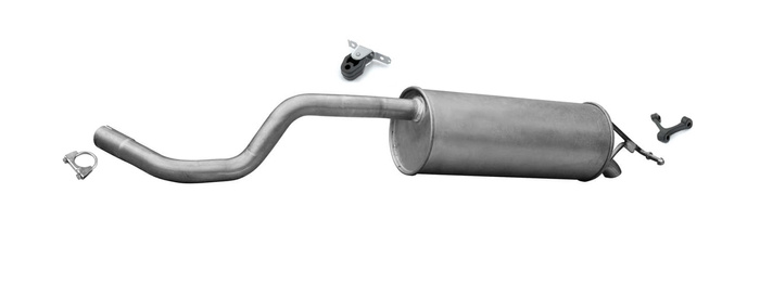 Endschalldämpfer für SKODA ROOMSTER 1.2 TSi 1.6i 86, 105PS 2006-2015 Auspuff