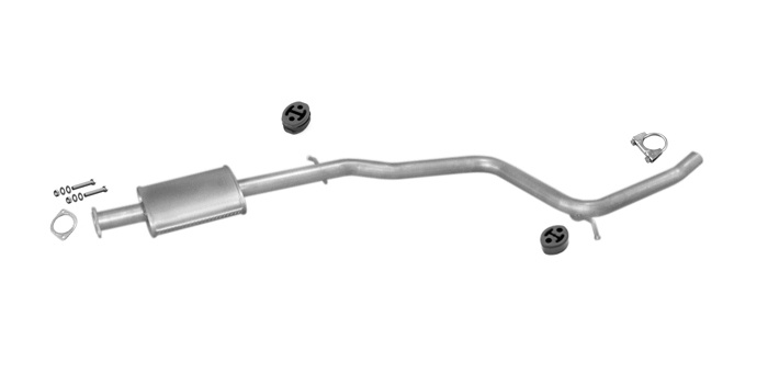 Mittelschalldämpfer für ALFA ROMEO 156 1.6 1.8 2.0 GT 1.8 Twin Spark Auspuff