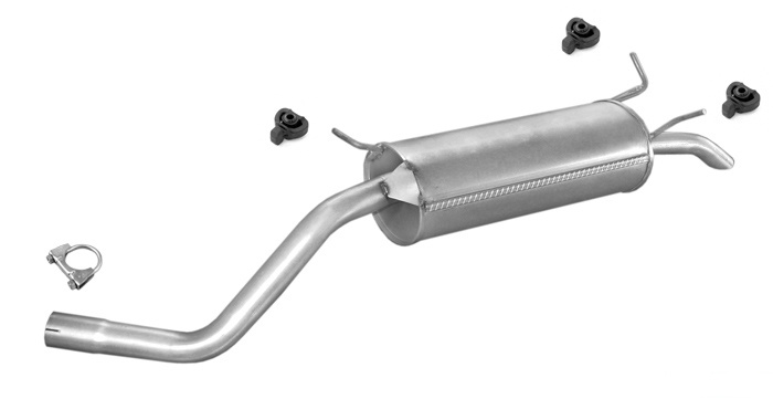 Endschalldämpfer RENAULT MEGANE & SCENIC 1.4 75PS 1.6 75/90 PS 95-02 Auspuff