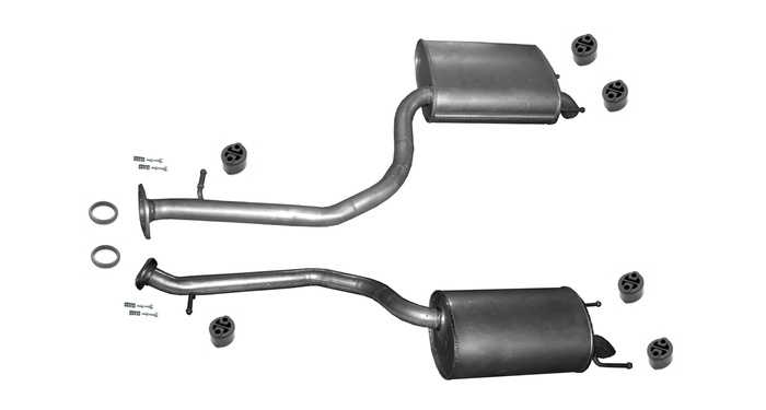 Endschalldämpfer für LEXUS GS 450H 3.5 345PS 2012-2018 Auspuff