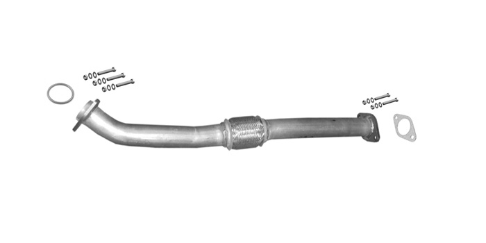 Hosenrohr für NISSAN NAVARA PATHFINDER III 2.5 DDTi Ab 2005 Auspuff Flexrohr