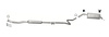 Auspuff PEUGEOT 207 1.4 88PS Schrägheck 2006-2008 Auspuffanlage