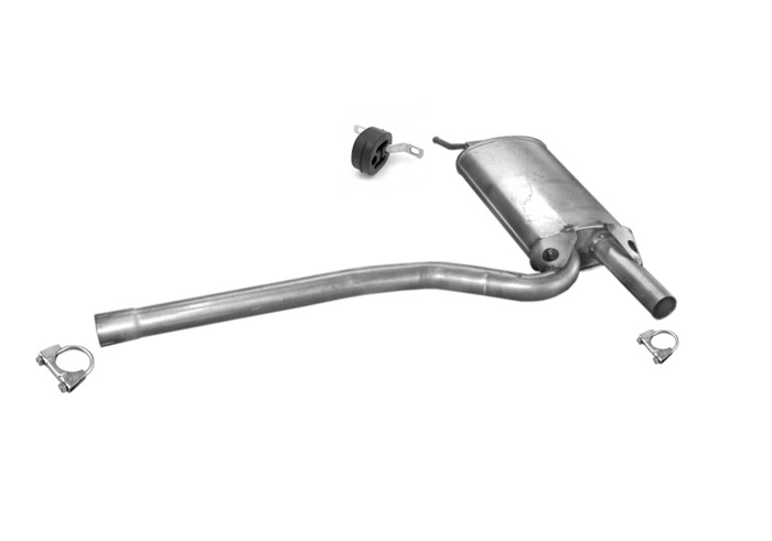 Mittelschalldämpfer für AUDI A4 1.6i 1.9TDi 1994-2001 Stufenheck Kombi Auspuff
