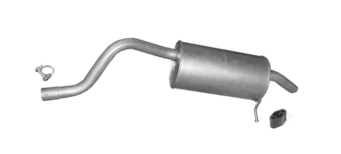 Endschalldämpfer für DACIA DOKKER / LODGY 1.2 TCe 115PS Ab 03.2012 Auspuff