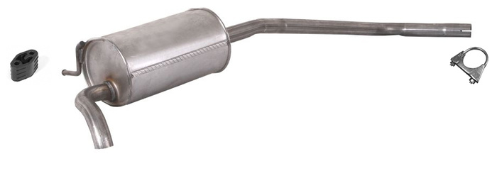 Endschalldämpfer für Dacia LOGAN SANDERO II MCV 1.0 SCe 75 Auspuff Endtopf