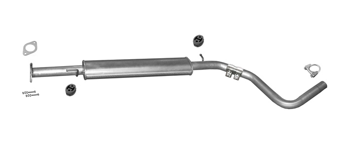 Mittelschalldämpfer für FIAT BRAVO II 1.4 T-Jet 150PS ab 2007 Auspuff