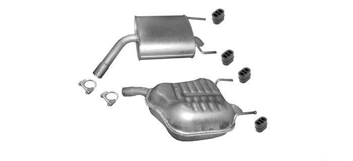 Auspuff OPEL VECTRA C 2.0 16V 2.2 Direct 3.2 V6 2xESD Auspuffanlage