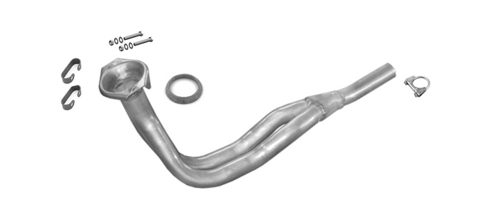 Rohr Vorne für VW CADDY I 1.6 75PS 1985-1992 Auspuff