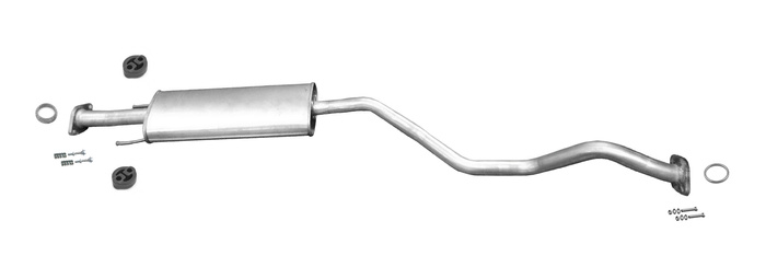 Mittelschalldämpfer für NISSAN TIIDA 1.6 1.8 Auspuff
