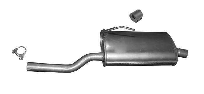 Endschalldämpfer für HONDA ACCORD VII Tourer 2.0 16V Kombi ab 2003 Auspuff