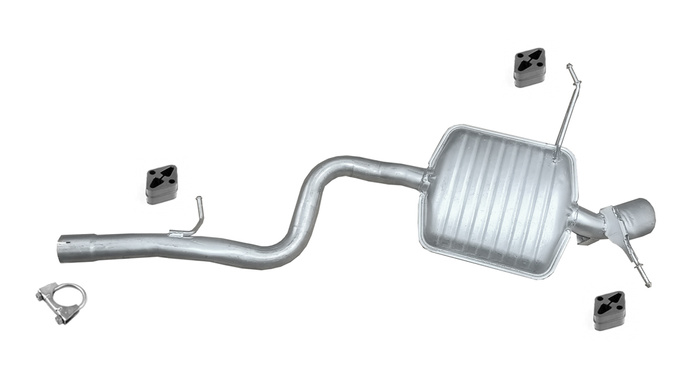 Endschalldämpfer für BMW X1 (E84) 2.0 D sDrive xDrive Auspuff