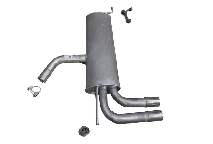 Endschalldämpfer für SEAT LEON ALTEA 2.0 TDI 170 PS   Auspuffanlage