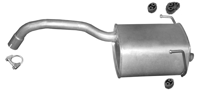 Endschalldämpfer für Fiat Panda 1.2 / 1.2 LPG  VAN 1.2  / 1.2 LPG  Auspuffanlage