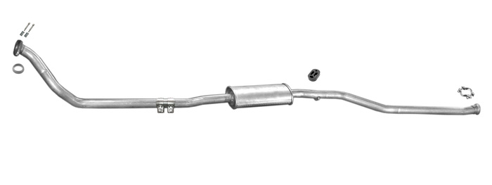 Mittelschalldämpfer für CITROËN BERLINGO 1.8 1.9 D PEUGEOT PARTNER 1.8 1.9 D