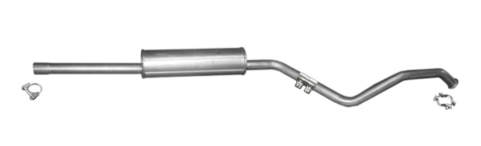 Mittelschalldämpfer für Renault Laguna III 2.0 140PS Stufenheck / Kombi Auspuff
