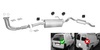 Auspuff NISSAN SERENA / VANETTE 2.0 D 2.3 D 1992-2003 Auspuffanlage