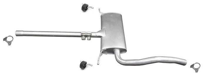 Mittelschalldämpfer für AUDI A6 (C5) 1.8 T 20V Stufenheck Kombi Auspuff