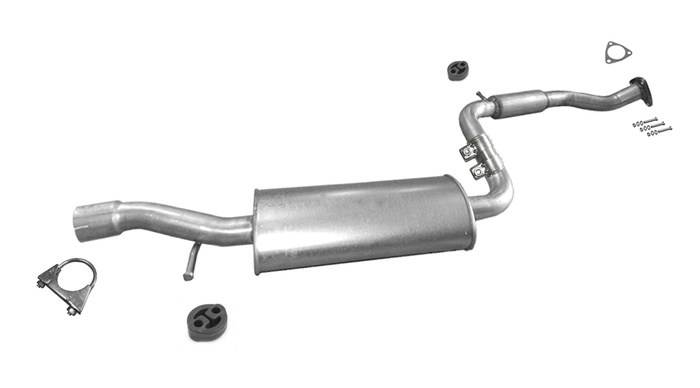 Mittelschalldämpfer für VOLVO S40 V40 I 1.9 2.0 DI T T4 1997-2004 Auspuff