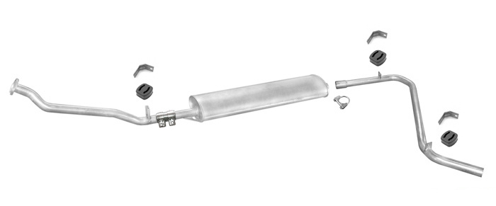 Auspuff MERCEDES 100 (631) 2.4D LWB-Lang Auspuffanlage