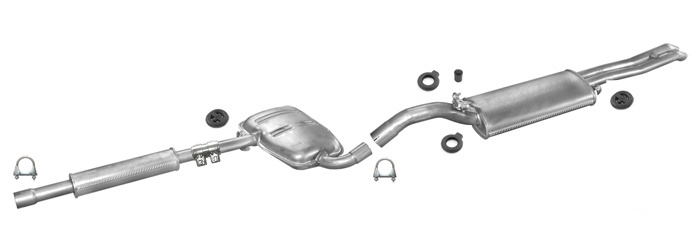 Auspuff SEAT TOLEDO I 1.9 TDI 110PS 1996-04.1997 Auspuffanlage