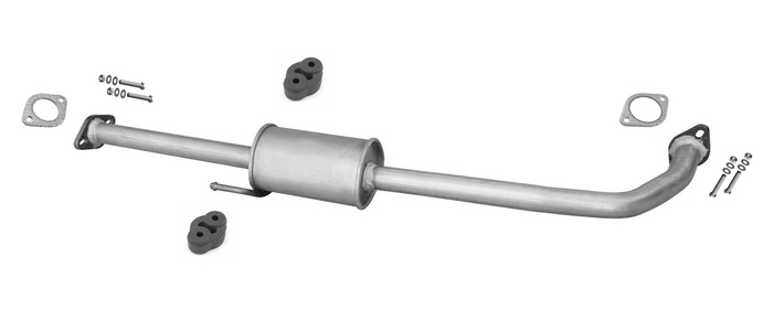 Mittelschalldämpfer für HYUNDAI I30 I 1.4 1.6 Euro 3 Flanschverbindung 2007-2012