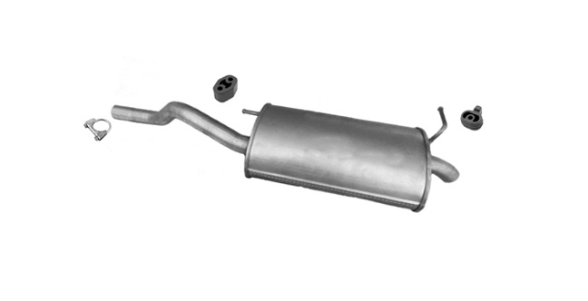 Endschalldämpfer für FORD KA / StreetKa MK I 1.6 8V 95, 96PS Auspuff Endtopf