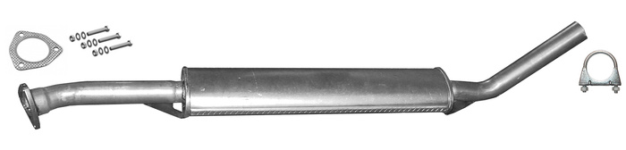 Mittelschalldämpfer für Lada Niva 1700i 4x4 Auspuff Mitteltopf