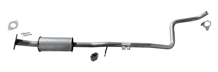 Mittelschalldämpfer für FORD ECOSPORT 1.0 EcoBoost 140PS 125PS 2013-2017 Auspuff