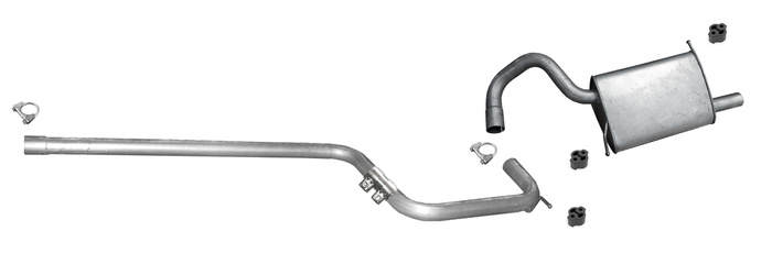 Auspuff für CHRYSLER PT CRUISER 2.2 CRD Auspuffanlage
