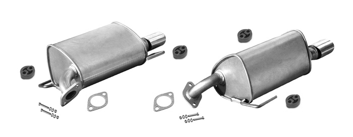 Endschalldämpfer für SUBARU LEGACY IV / OUTBACK 2.0 2.5 3.0 2.0D Kombi Endtopf