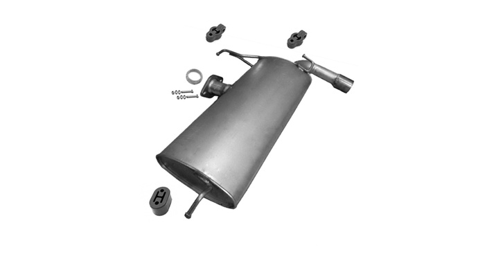 Auspuff für MITSUBISHI LANCER VIII 1.8 Stufenheck und Sportback