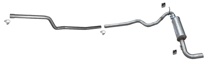 Auspuff für BMW 1 (F20 F21) 114 d 116 d 118 d 120 d 1.6 2.0 D Auspuffanlage