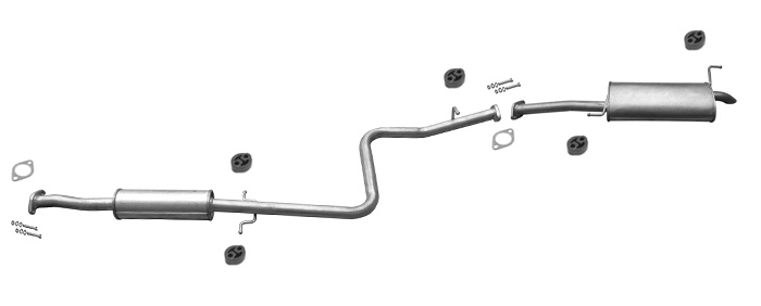 Auspuff GEELY CK 1.5 Stufenheck Auspuff