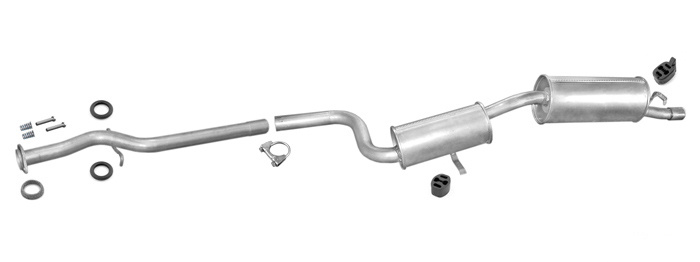 Auspuff FIAT UNO 1.4 70 i.e. 1.5 75 i.e. 1987-1994 +Rohr Auspuffanlage