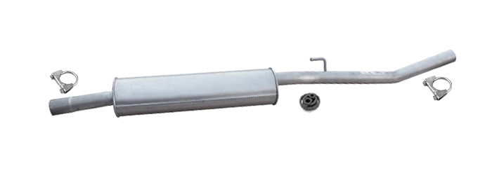 Mittelschalldämpfer für CITROEN C8 / PEUGEOT 807 2.0i 136PS Ab 06.2002 Auspuff