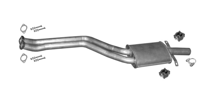 Vorschalldämpfer für BMW 3 E46 320i 323i 328i Stufenheck Kombi Coupe Auspuff
