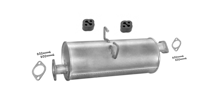 Mittelschalldämpfer für KIA K2700 2.7D 80PS Ab 2002 Auspuff