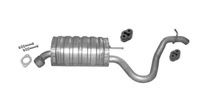 Endschalldämpfer für HYUNDAI i30 MK I 1.6 2.0 CRDi Schrägheck ab 05.2007 Auspuff