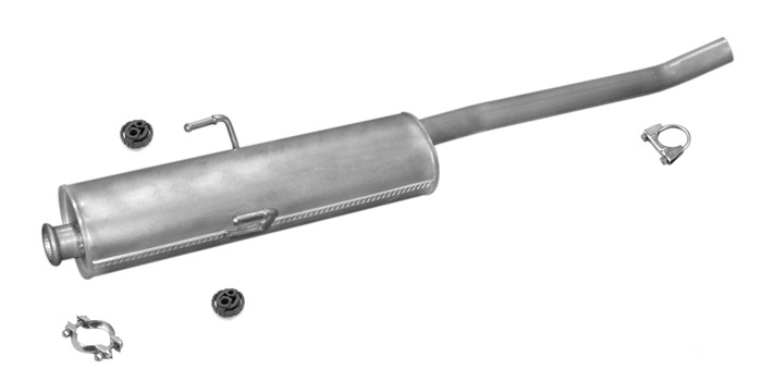 Mittelschalldämpfer EXPERT 806 JUMPY EVASION SCUDO ULYSSE ZETA 1.9 2.0 2.1