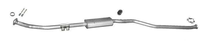 Mittelschalldämpfer CITROEN BERLINGO PEUGEOT PARTNER 1.1 1.4 1.6 ab 10.2003