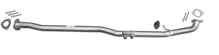 Mittelrohr für OPEL ANTARA 2.0 CDTi 150 PS Ab 10.2006-2009 Auspuff