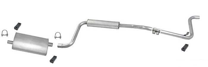 Auspuff CHRYSLER VOYAGER II (ES) 3.0 3.3 2WD SWB Auspuffanlage