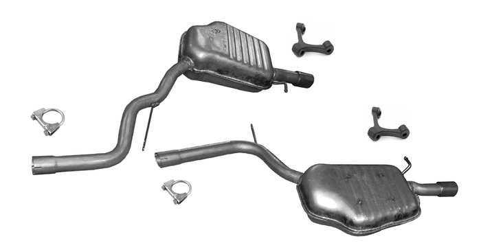 Auspuffanlage für AUDI A4 B6 2.5 TDI  STUFENHECK KOMBI CABRIO