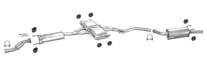 Auspuff FORD SCORPIO II 2.0 2.3 Auspuffanlage