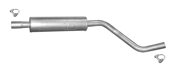 Mittelschalldämpfer für AUDI A2 1.4 75 PS 02.2000 - 08.2005  Auspuffanlage