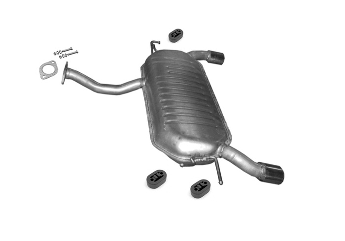 Endschalldämpfer für HYUNDAI TUCSON KIA SPORTAGE 2.7 CVVT 2.0 CRDi Ab 04 Auspuff